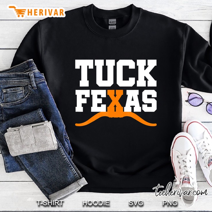 Tuck Fexas Horns Sweatshirt