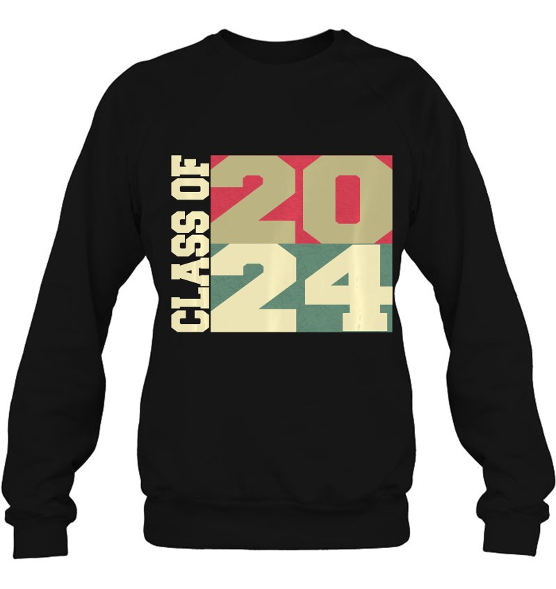 Class Of 2024 First Day Of School Grow With Me Sweatshirt