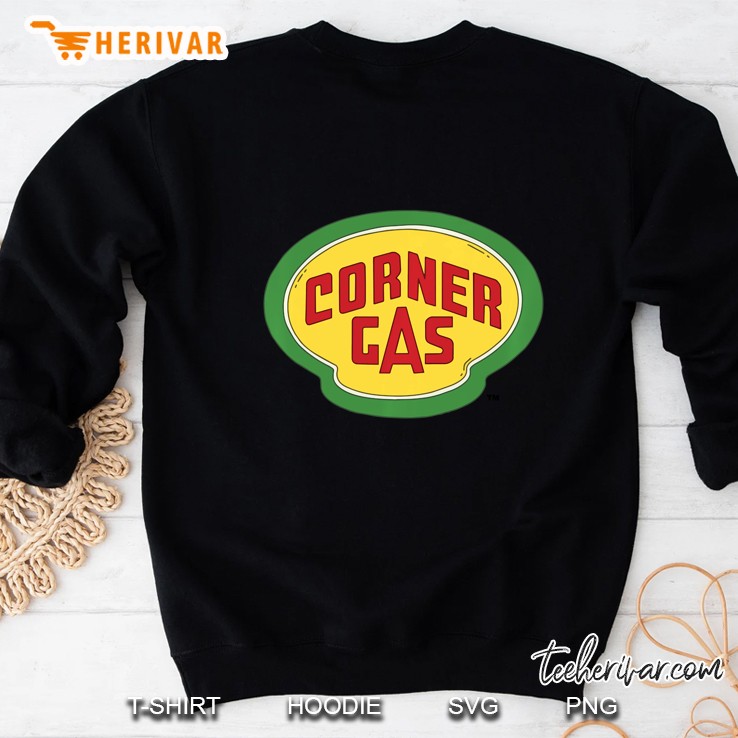Corner Gas Logo Wblack Text Sweatshirt
