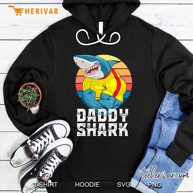 Daddy Shark , Daddy Shark Shirt, Family Shark Gift Hoodie