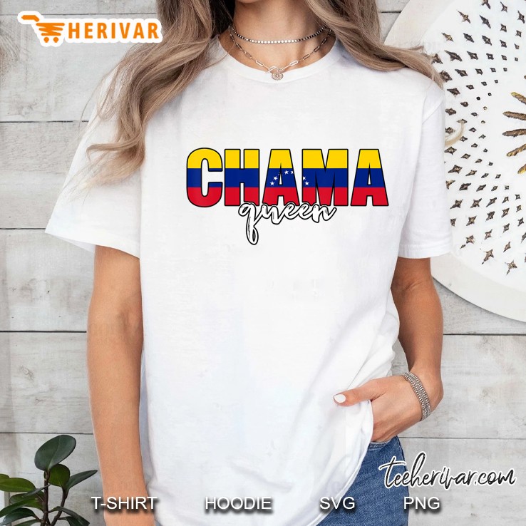 Venezuela Tshirt Chama Queen Franela Para Chamas Venezolanas Ladies Tee