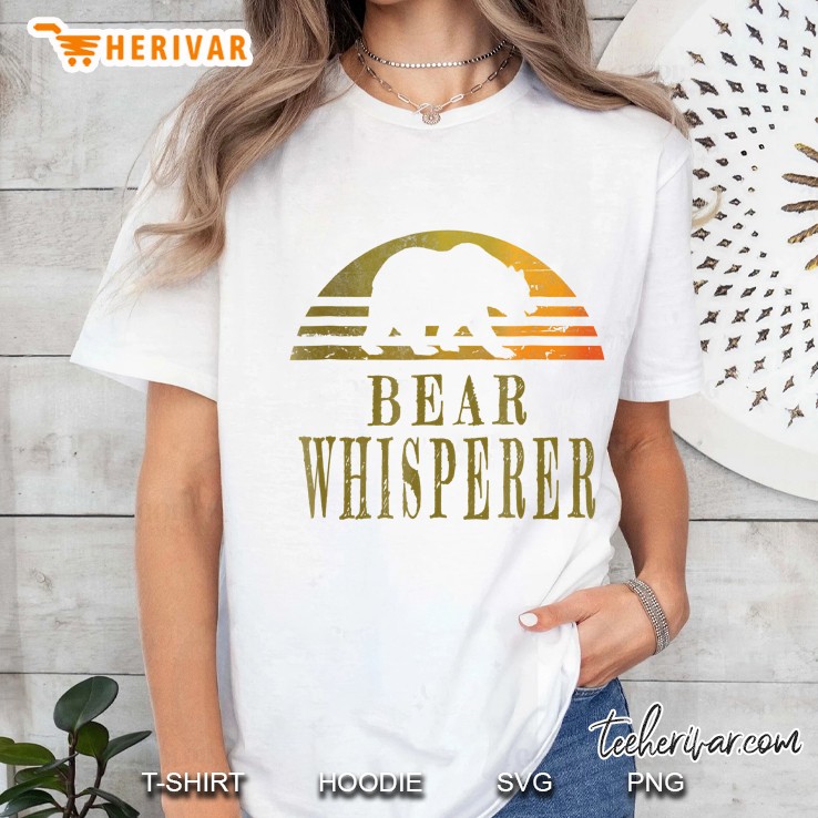 Vintage Bear Whisperer Ladies Tee