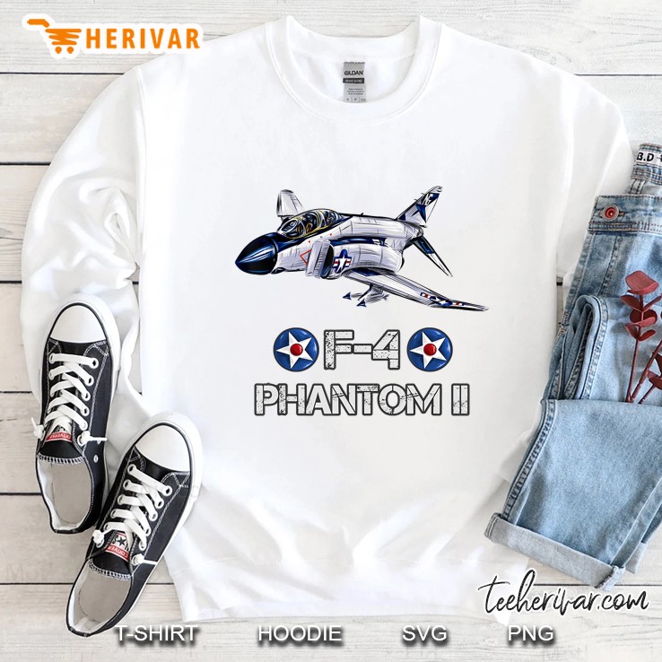 Vintage F4 Phantom Ii Jet Military Aviation Gift Sweatshirt