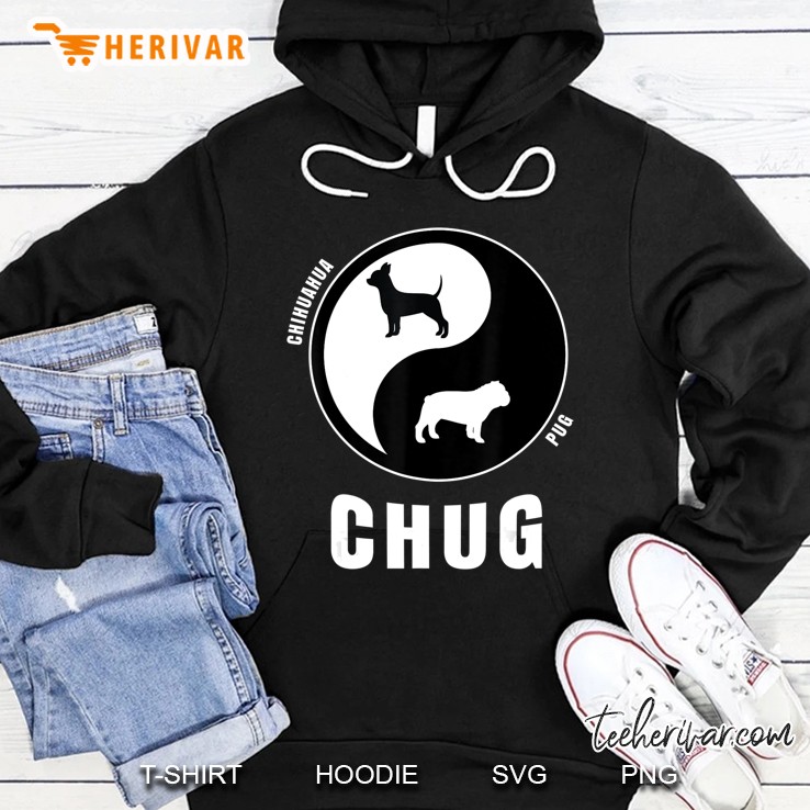 Chug Dog Shirt Gift For Chug Owners & Breeders Pet Chug Hoodie