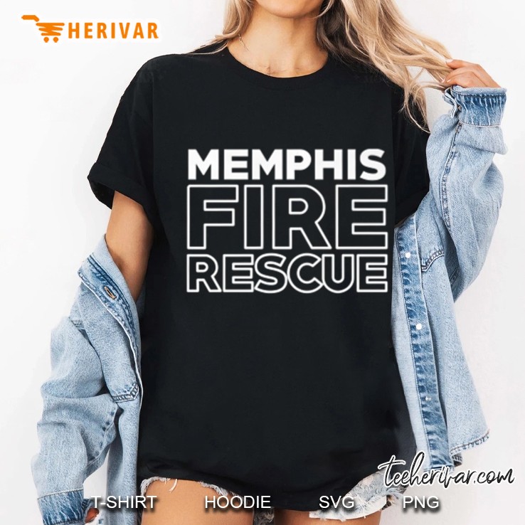 Memphis Fire Rescue Department Tennessee Firefighter Duty Premium Ladies Tee