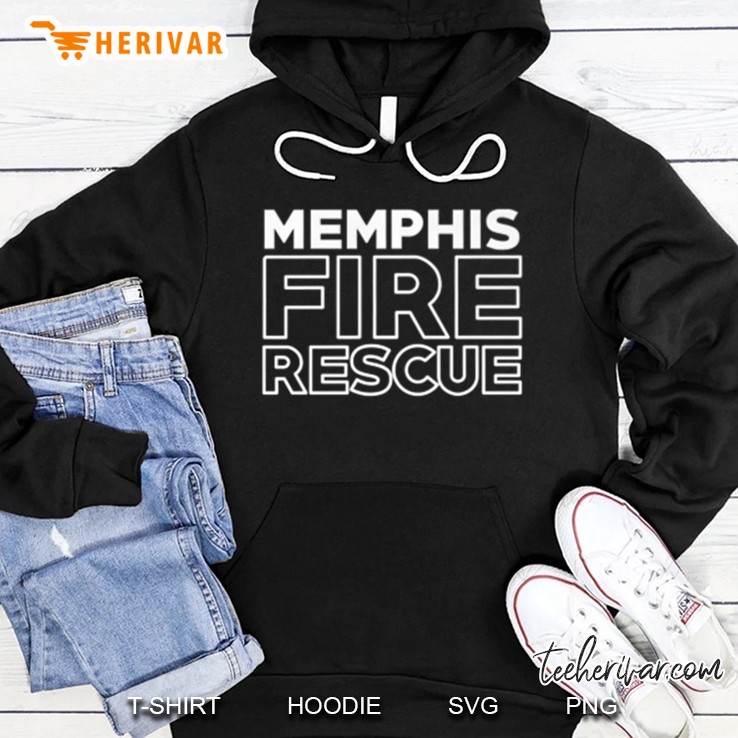 Memphis Fire Rescue Department Tennessee Firefighter Duty Premium Hoodie