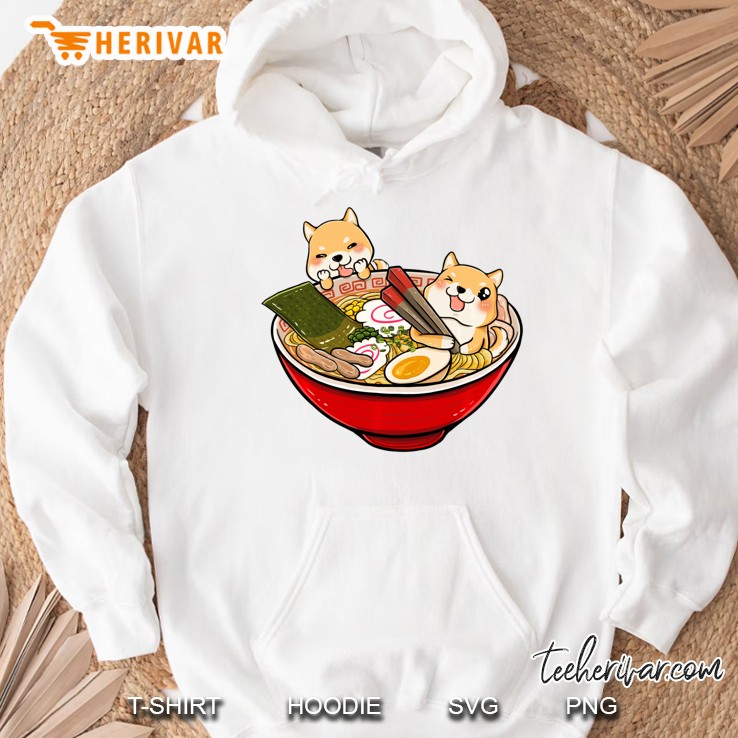 Shiba Inu Japanese Ramen Funny Dog Gift Hoodie