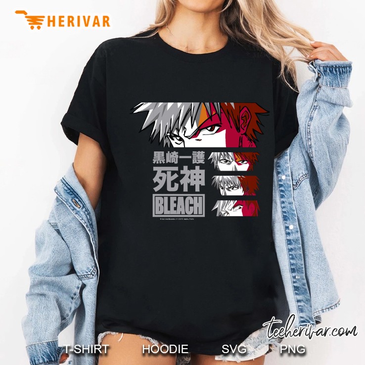Bleach Ichigo Eyes Pullover Ladies Tee