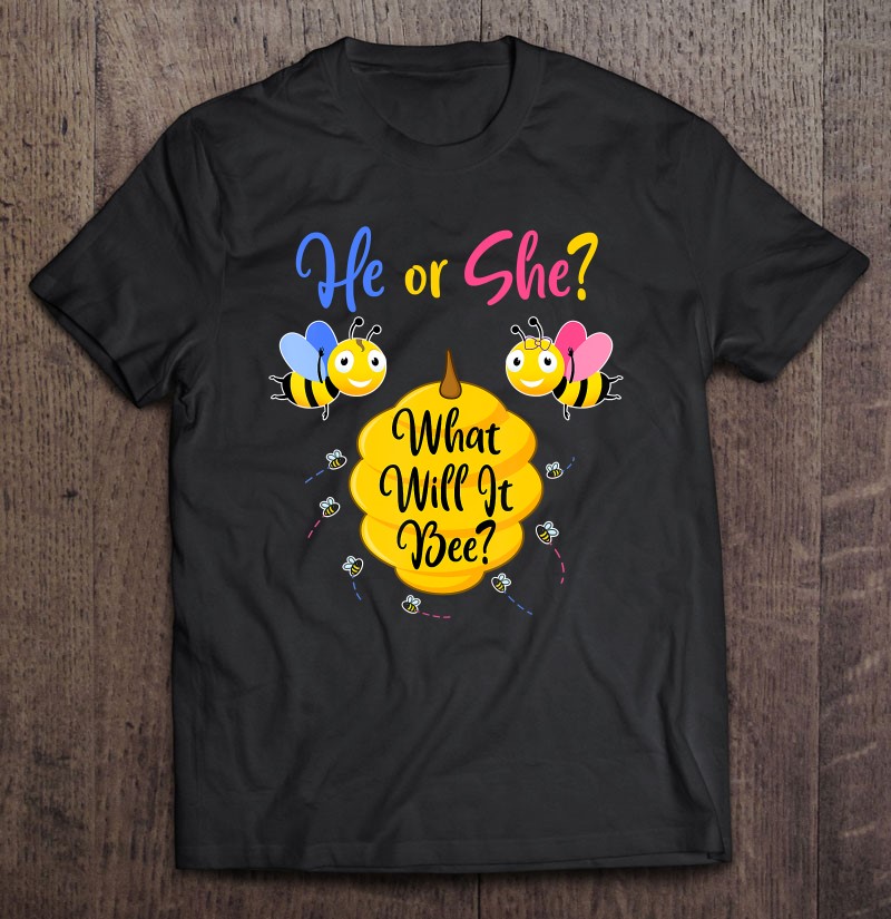 He Or She What Will It Bee Gender Reveal Baby Shower