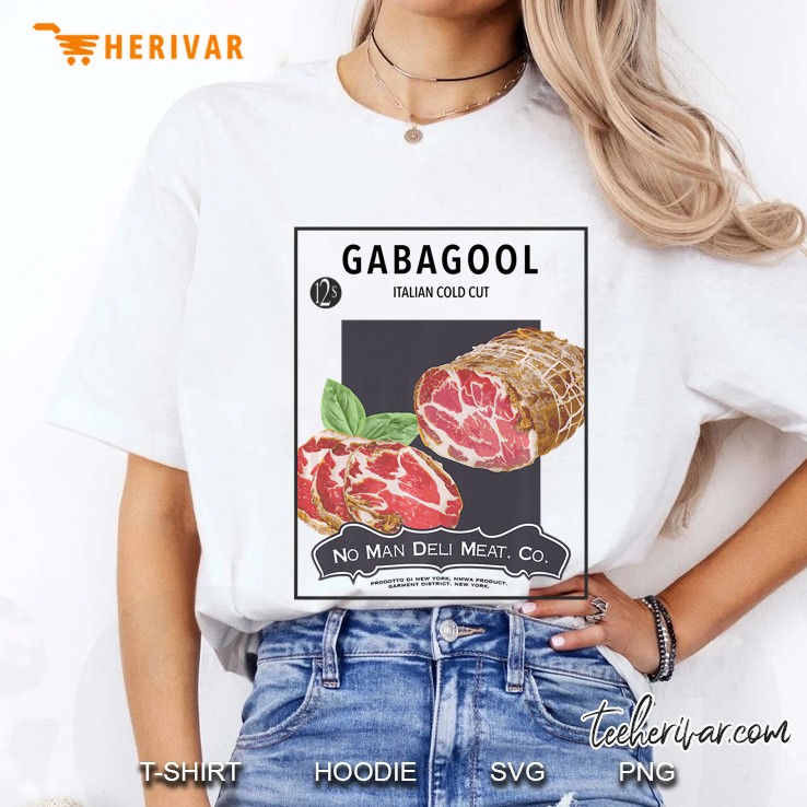 Gabagool Capicola Retro Vintage Premium Ladies Tee