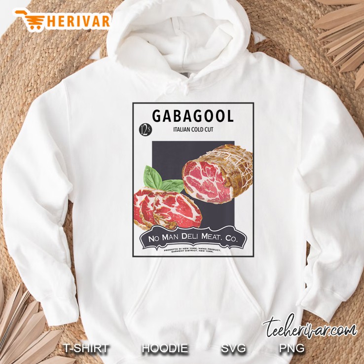 Gabagool Capicola Retro Vintage Premium Hoodie
