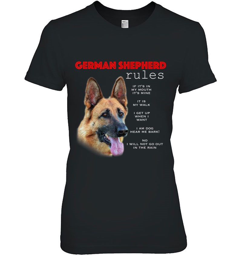 Funny Rules For The Owner Of A German Shepherd