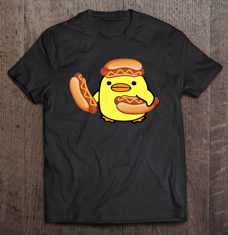 Glizzy Gladiator Duck Hotdog Meme Shirt