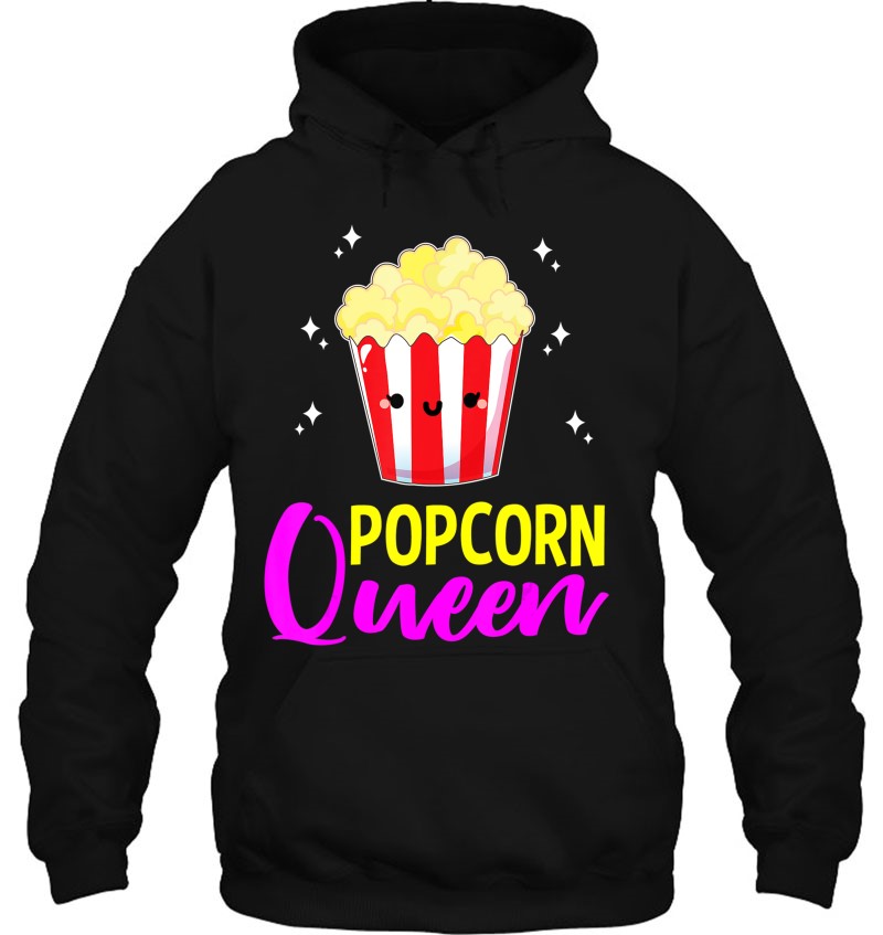 Popcorn Queen For Popcorn Lovers Movie Fans Film Students Hoodie