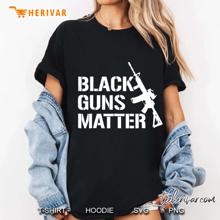 Black Guns Matter Ladies Tee
