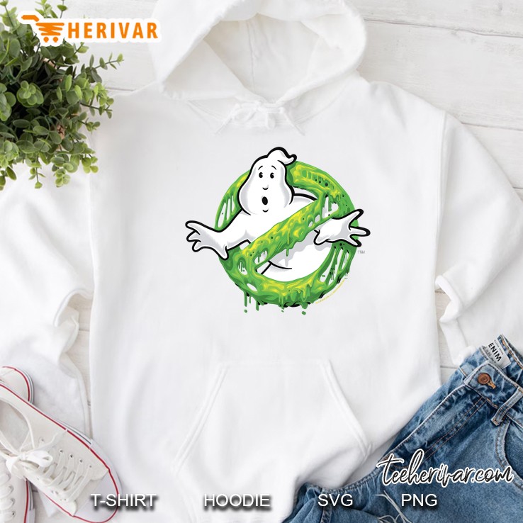 Ghostbusters Classic Slime Ghost Logo Hoodie