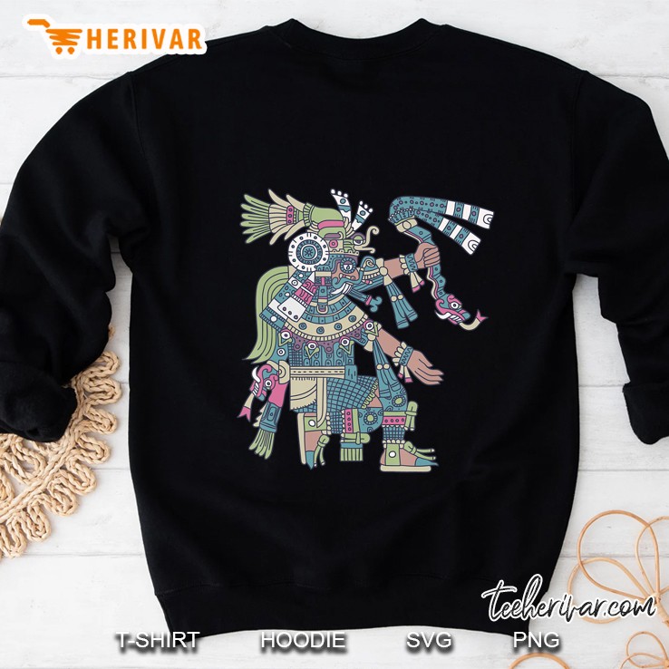 Tlaloc - Aztec God Of Rain - Aztec Deity Sweatshirt