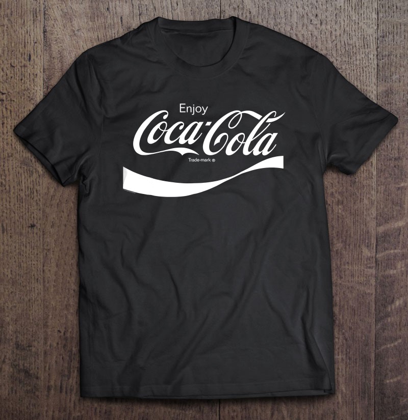 Coca Cola Swoosh Logo Shirt