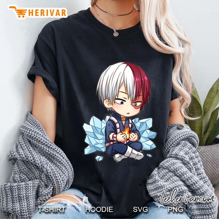 Academia Hero My Todoroki Cute Ladies Tee