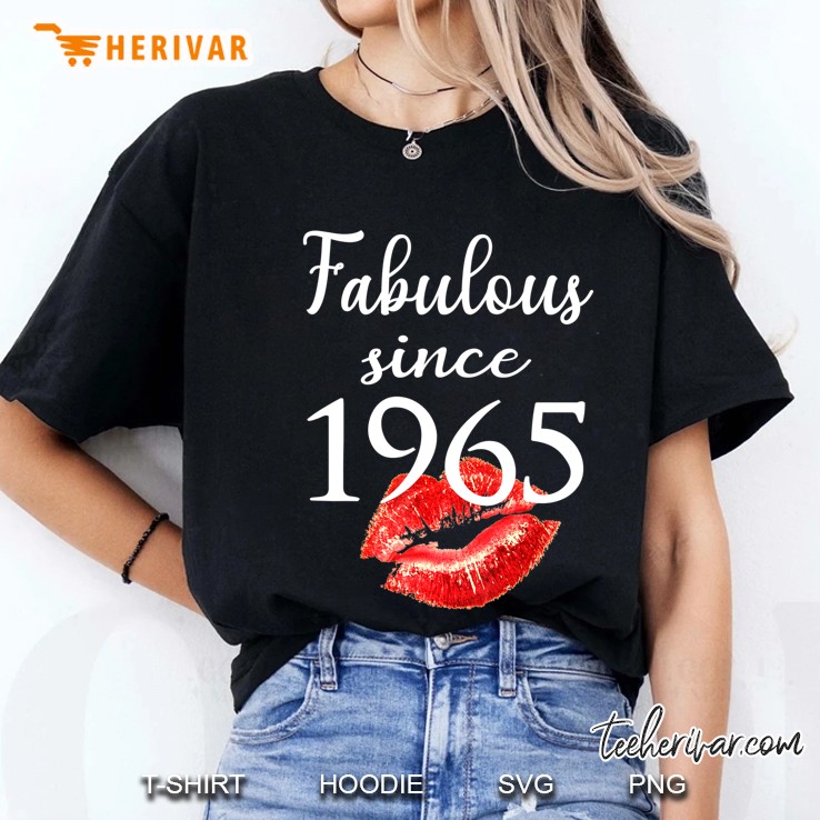 Fabulous Since 1965 Chapter 55 Birthday Ladies Tee