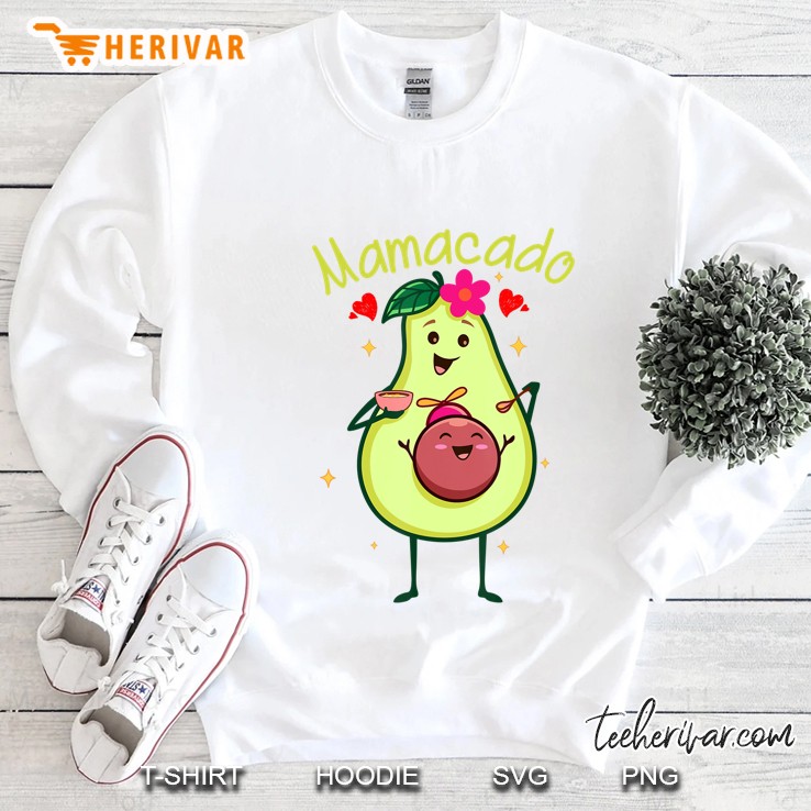 Cute Mamacado Avocado Mama Pregnant Mother Pregnancy Outfit Sweatshirt