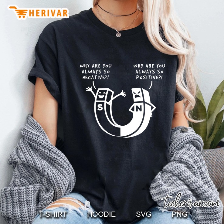 Physics Magnetic Field - Magnetism Gift Idea Funny Scientist Ladies Tee