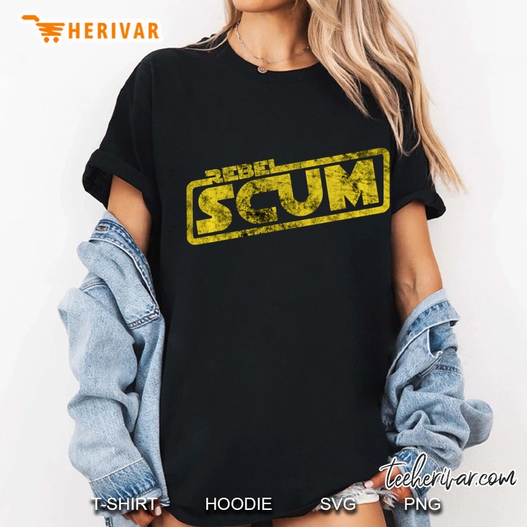 Rebel Scum Blockbuster Movie Quote Ladies Tee