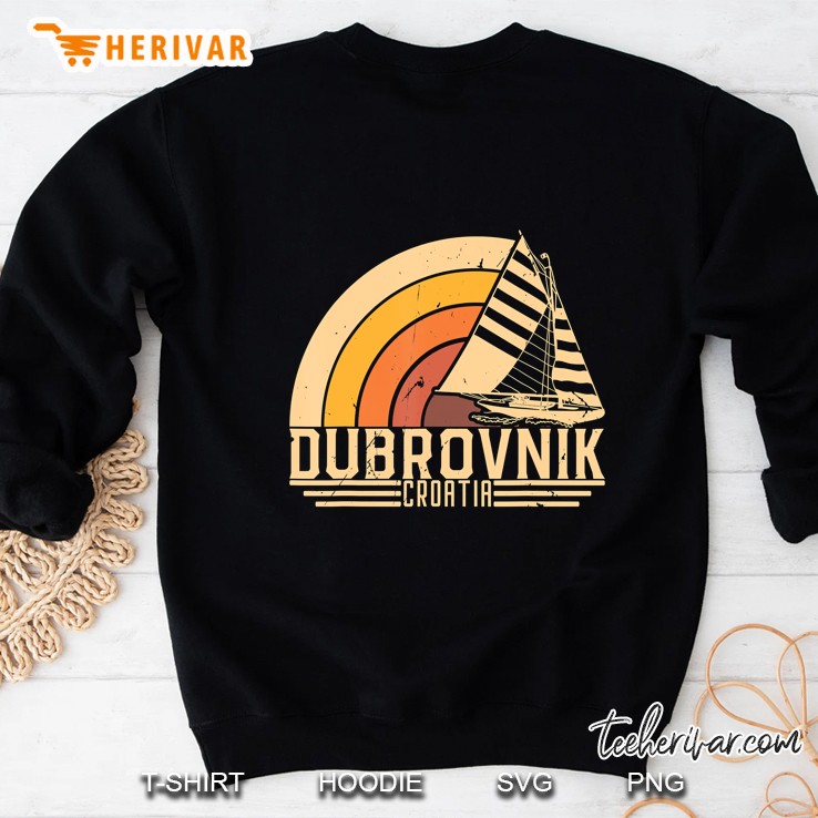 Vintage Dubrovnik Croatia Sailing Sweatshirt
