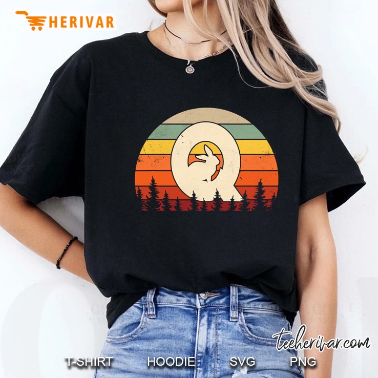 Retro Qanon Rabbit White Q Cool Wwg1wga Great Awakening Ladies Tee