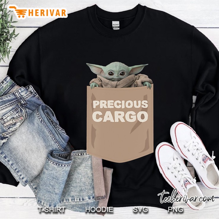 Star Wars The Mandalorian The Child Precious Cargo Pocket Sweatshirt