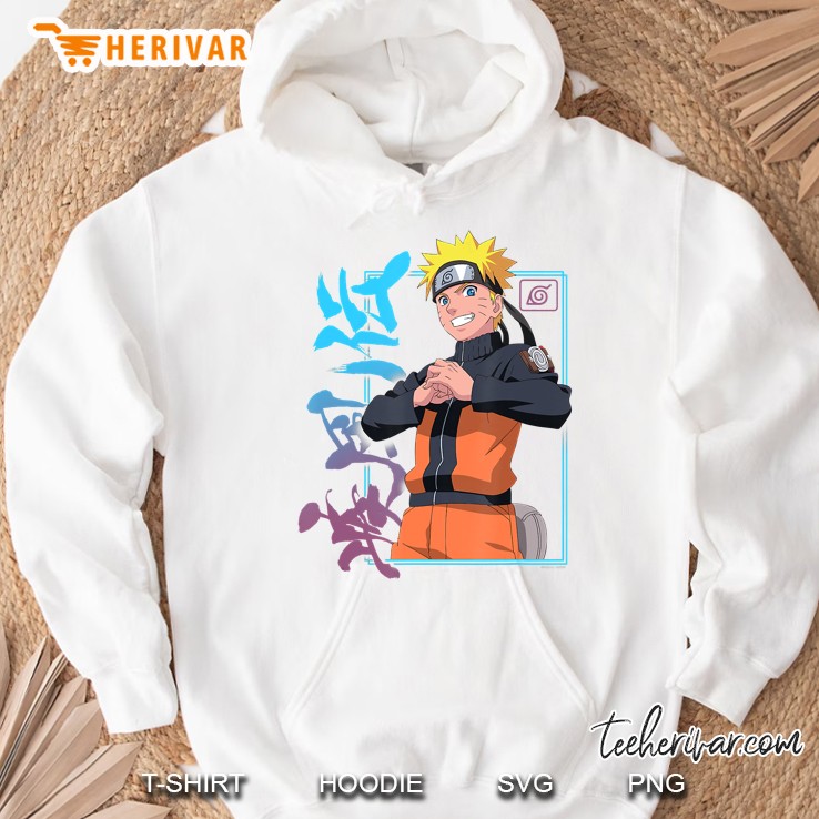 Naruto Shippuden Naruto Kanji Frame Hoodie