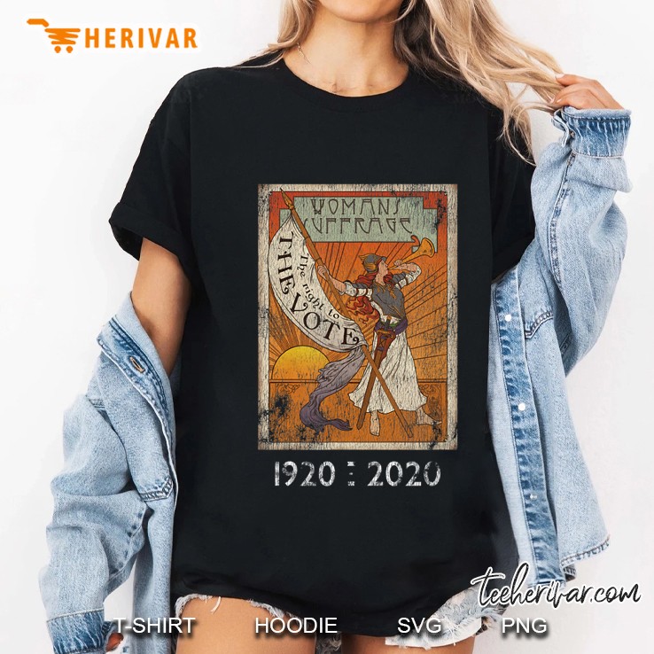 Votes For Women 19Th Amendment 100 Year Suffrage Anniversary Ladies Tee