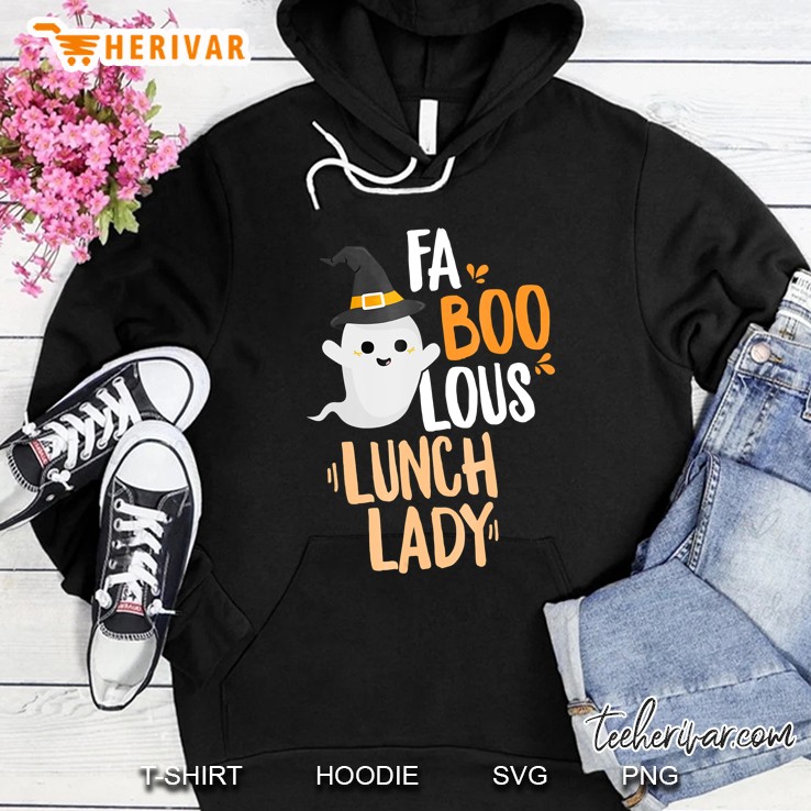 Lunch Lady Faboolous Halloween Outfit Teacher Hoodie