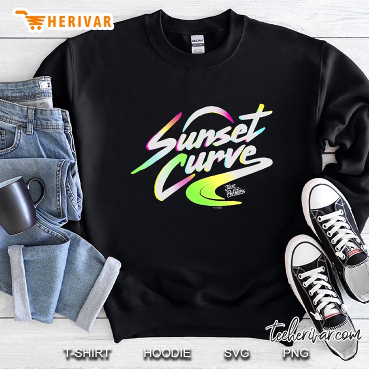 Julie And The Phantoms Sunset Curve Logo Sweatshirt
