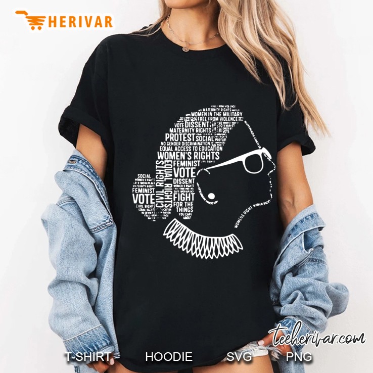 Notorious Rbg Ruth Bader Ginsburg Quotes Feminist Gift Ladies Tee