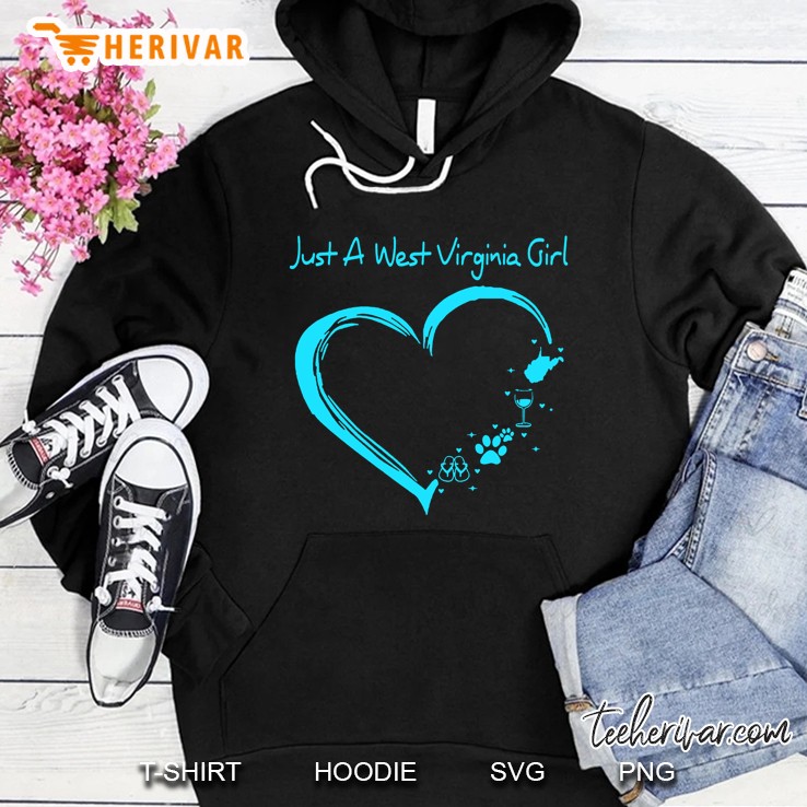 Just A West Virginia Girl Hoodie