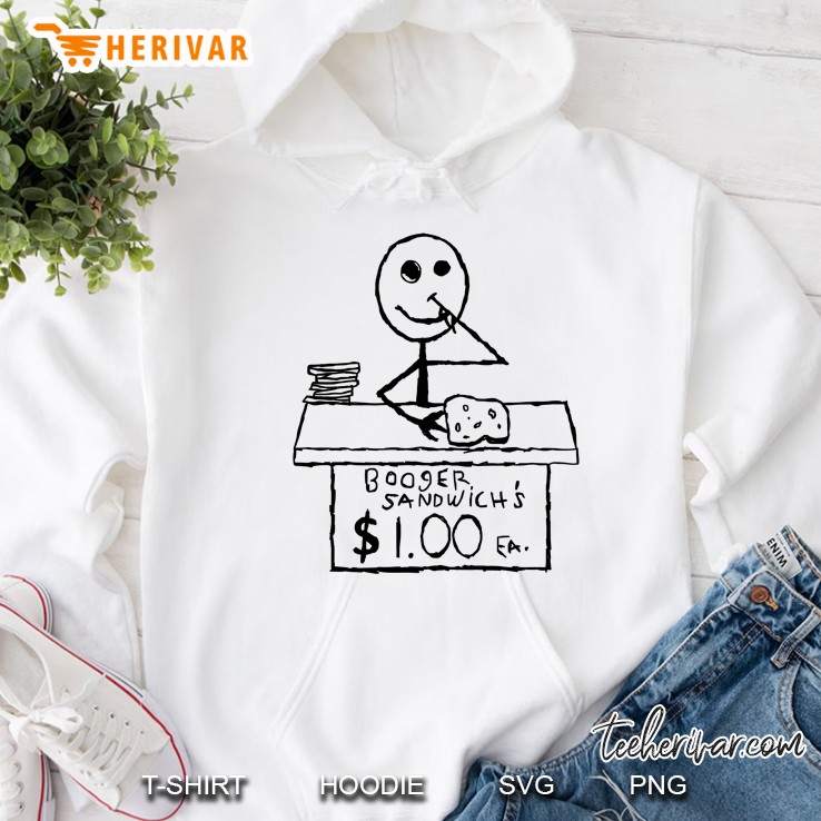 Comedy Booger Sandwiches Stand Hoodie