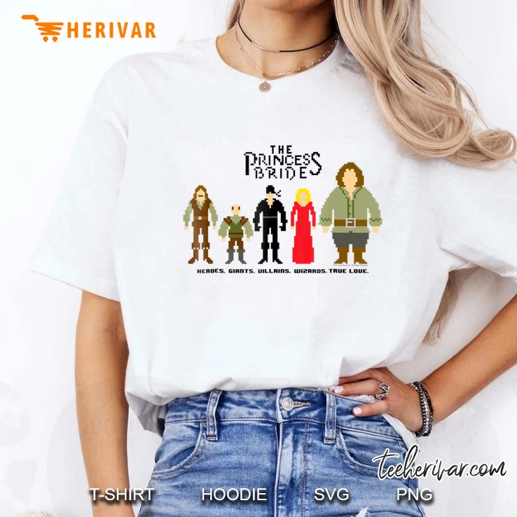The Princess Bride 8 Bit Ladies Tee