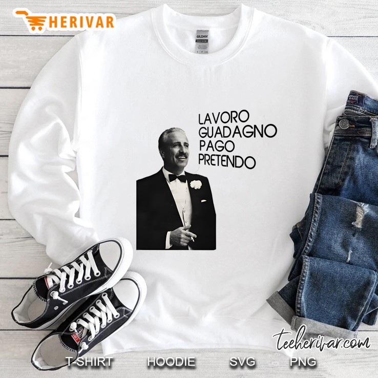 Lavoro Guadagno Pago Pretendo Guido Nicheli Sweatshirt