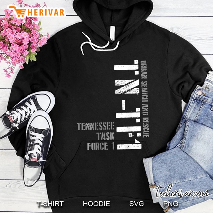 Urban Search & Rescue Tennessee Task Force 1 Tn-Tf1 Ver2 Hoodie