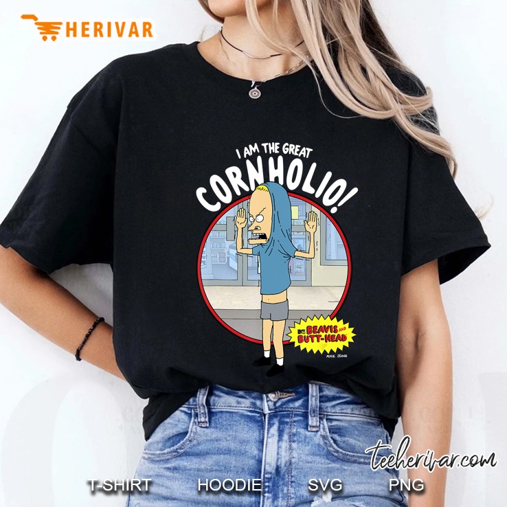 Beavis And Butthead The Great Cornholio Graphic Ladies Tee