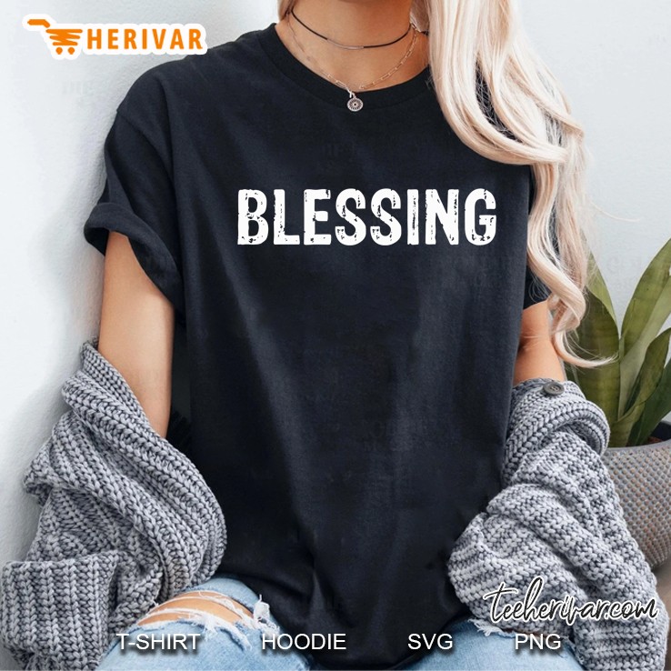 Blessing In Disguise Funny Halloween Costume Ladies Tee