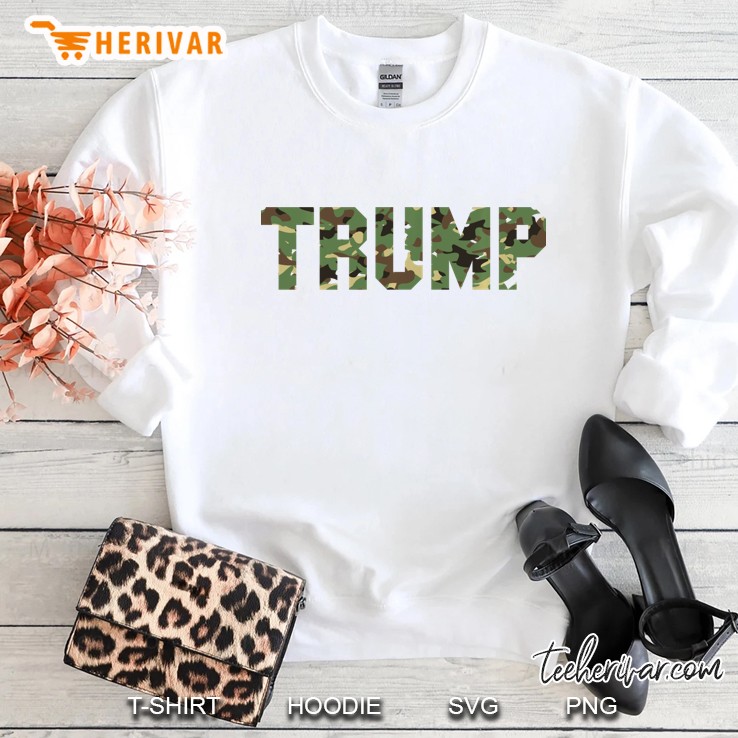 Vote Donald Trump 2020 Camo Cool Pro Republicans Gift Sweatshirt