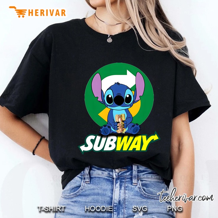 Subway Cute Stitch Version Ladies Tee