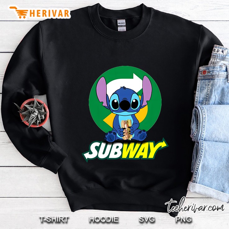 Subway Cute Stitch Version Sweatshirt