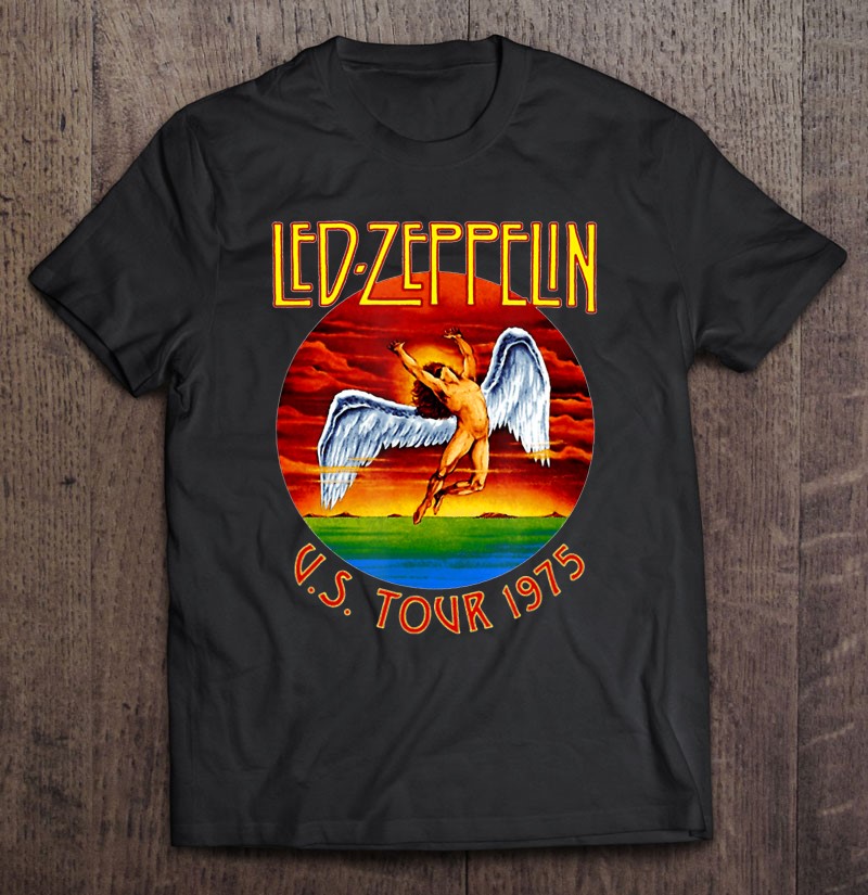 Led Zeppelin - Usa Tour 1975 Ver2 T Shirts, Hoodie, Sweatshirt 