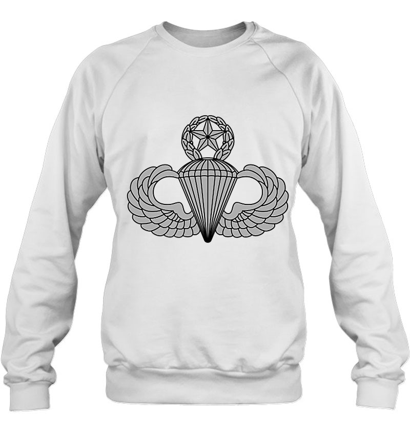 Master Parachutist Badge - Airborne Wings - Jump - Us Army Sweatshirt