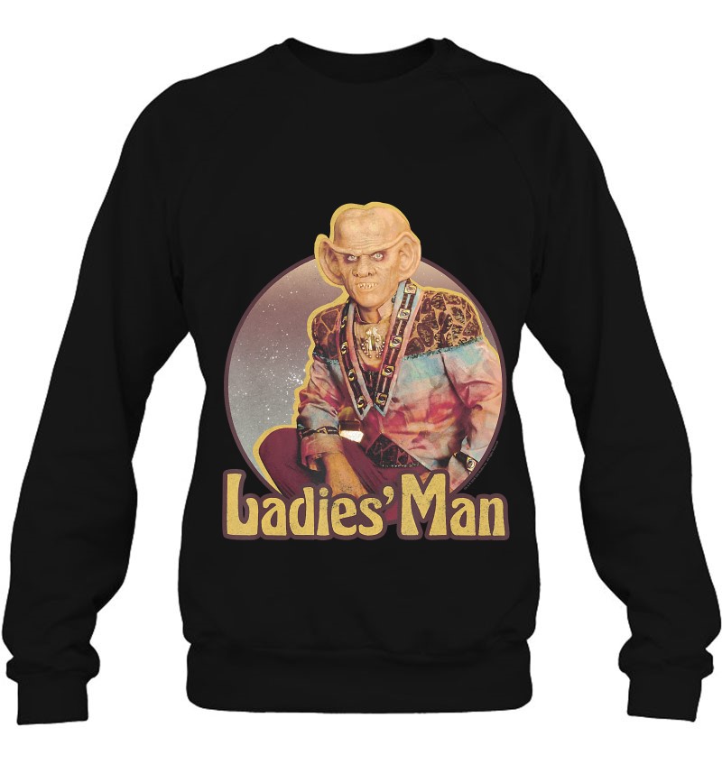 Star Trek Ds9 Quark Ladies' Man Sweatshirt