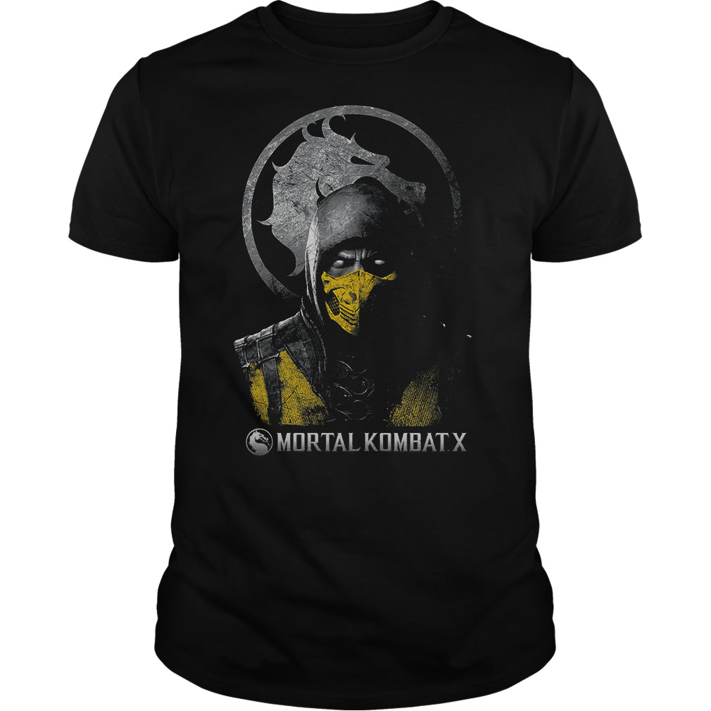 Mortal Kombat X Scorpion Bust Shirt
