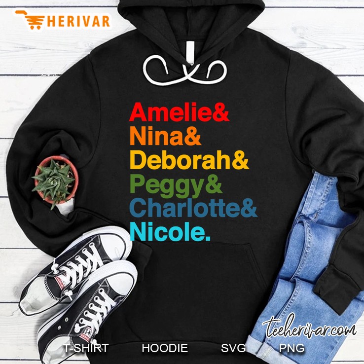 Female Djs Queens. Amelie Lens, Nina Kraviz, Deborah De Luca, Peggy Gou, Charlotte De Witte, Nicol Hoodie